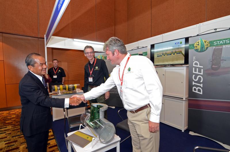 YBhg Tan Sri Sidek Hassan, Chairman of Petronas and Dale Millaward, STATS