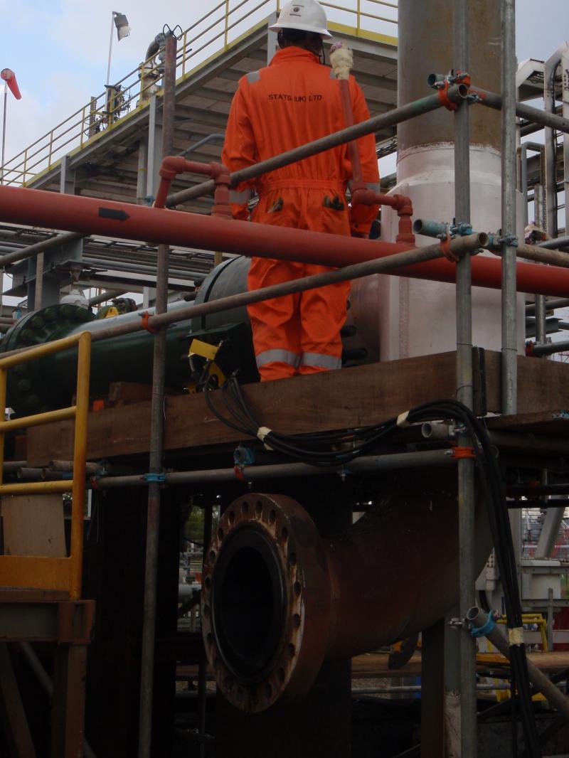 STATS Tech. James Moran Monitoring the BISEP™ During Isolation